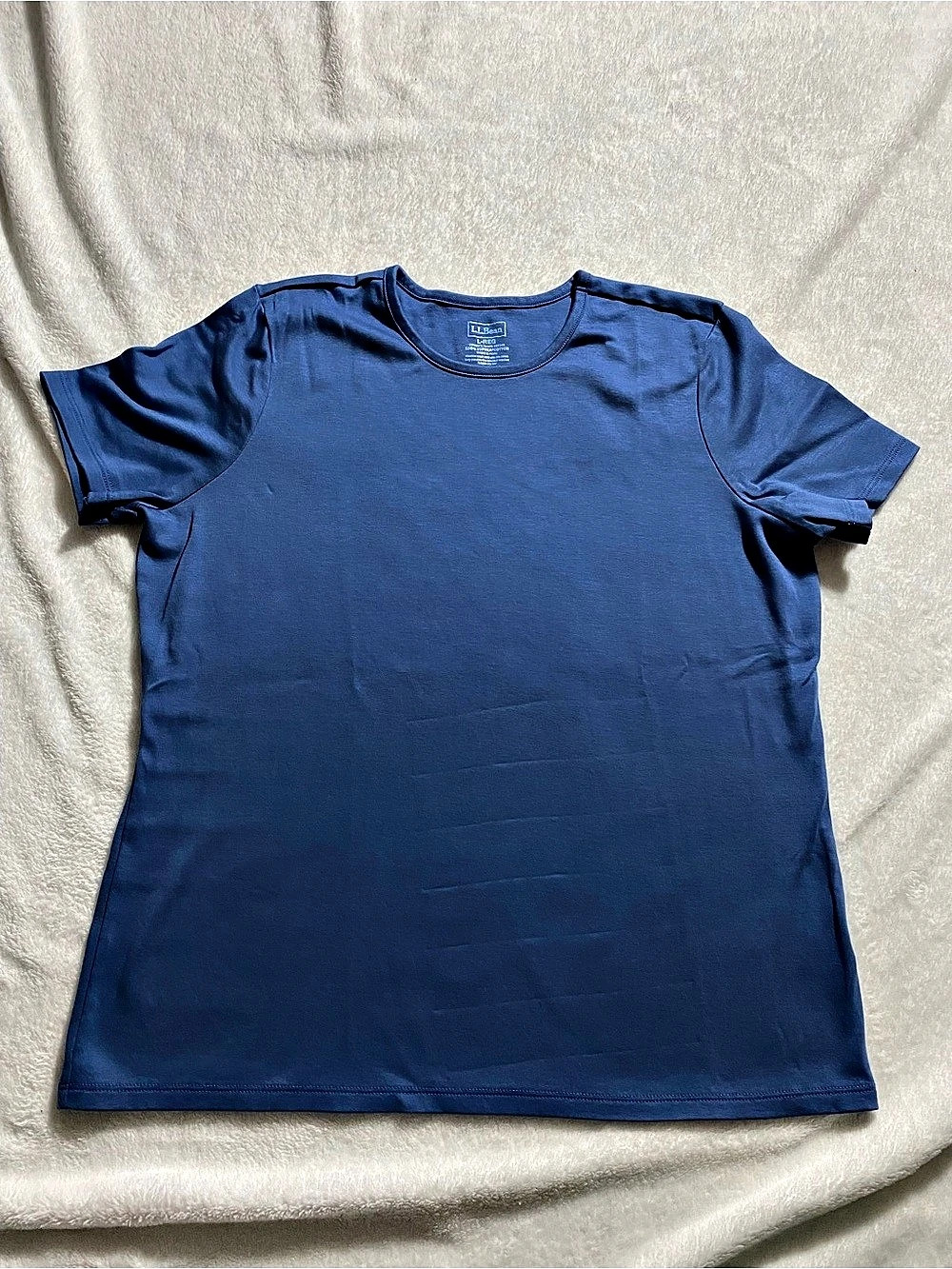 L.L.Bean Women's Pima Cotton Tee, Short-Sleeve Crewneck Short-Sleeve Crewneck